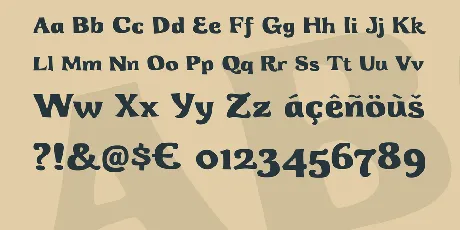 Whiterock font