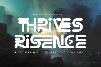 THRIVES RISENCE DEMO font