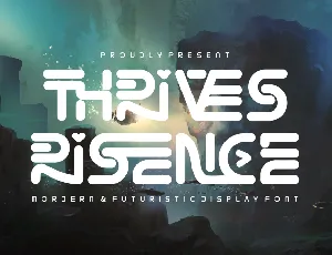 THRIVES RISENCE DEMO font