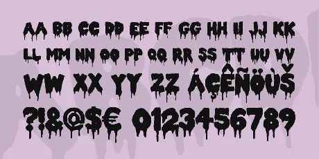 Double Feature font