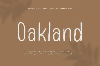 Orchard font