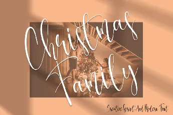 Christmas Family font