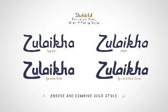 Shokhiful Trial font