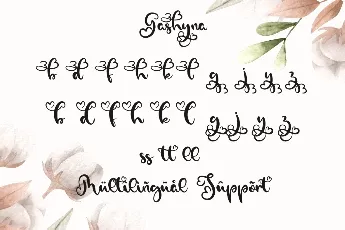 Gashyna Personal Use Only font