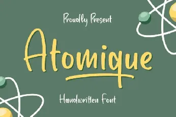 Atomique font