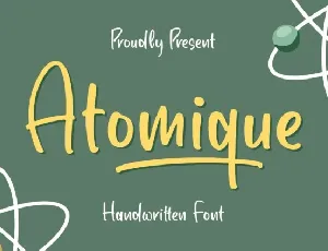 Atomique font