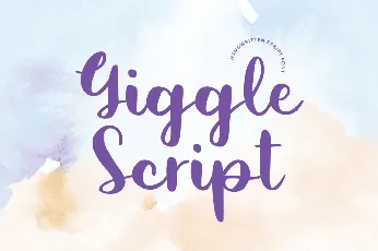 Giggle Script font