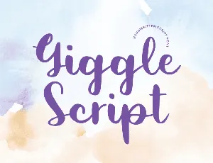 Giggle Script font