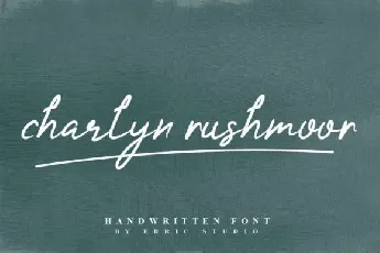 Charlyn Rushmoor Handwriting font