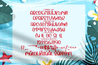 Summer Flowers font