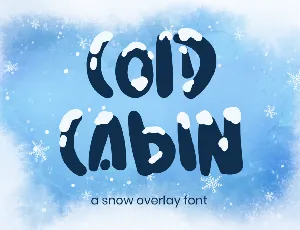 Cold Cabin font