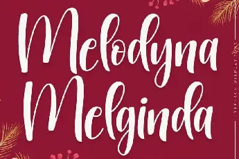 Melodyna Melginda Script font