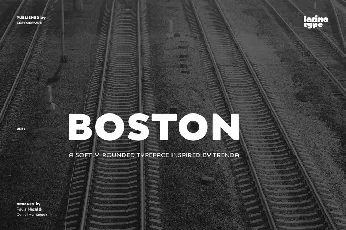 Boston Family font