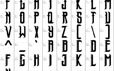 Hildane font