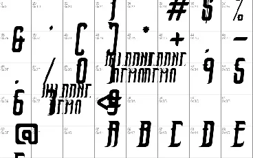 Hildane font