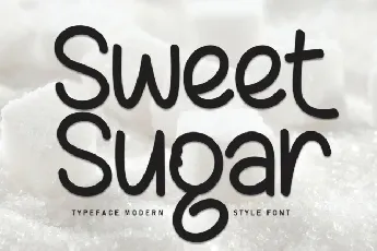 Sweet Sugar Display font