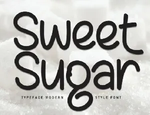 Sweet Sugar Display font