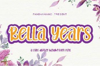 Bella Years font