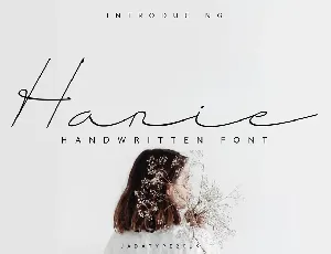 Hanie font