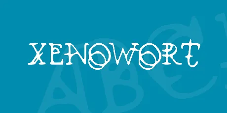 Xenowort font