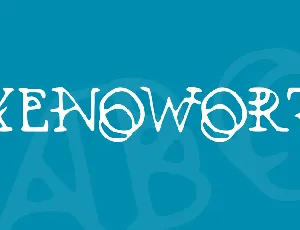 Xenowort font