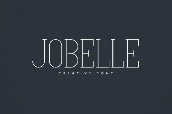 Jobelle font