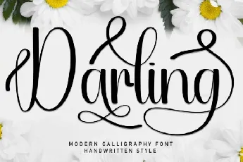 Darling Script Typeface font