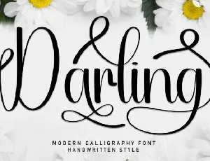 Darling Script Typeface font