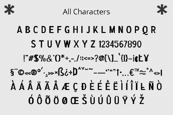 Morque font