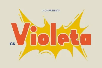 CS Violeta font