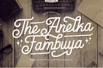 Anelka Fambuya font