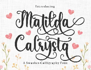 Matilda Calrysta font