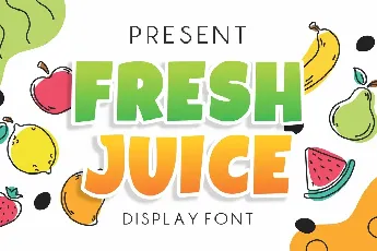 Fresh Juice font