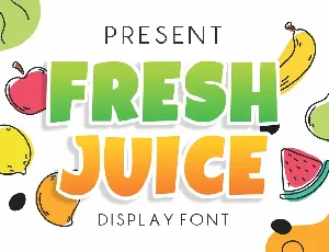 Fresh Juice font