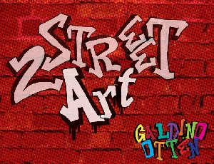 Street 2 Art font