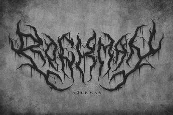 Onerock | Black Metal Vol.6 font