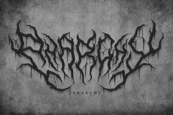 Onerock | Black Metal Vol.6 font