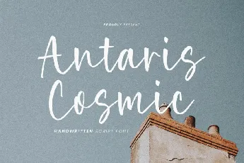 Antaris Cosmic font