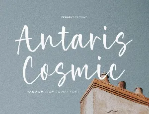 Antaris Cosmic font