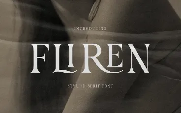 Fliren font