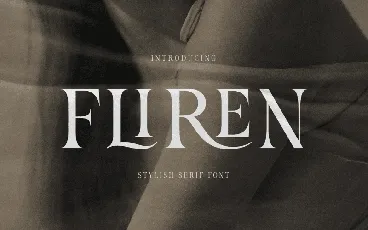 Fliren font