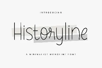 Historyline font