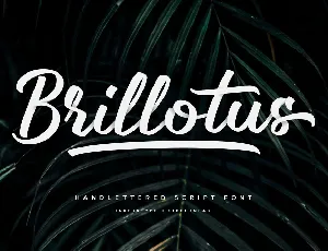 Brillotus font