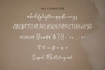 Imperfectly font