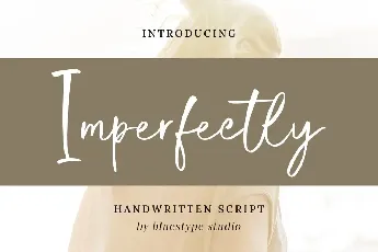 Imperfectly font