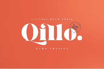 Qillo Demo Version font