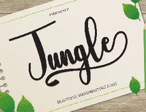Jungle Typeface font