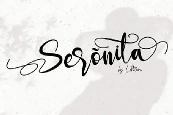 Seronita Calligraphy font