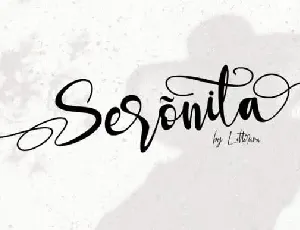 Seronita Calligraphy font