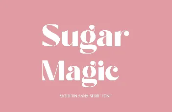 Sugar Magic font